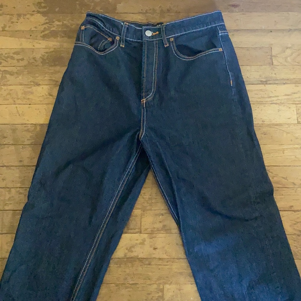 BDG high waisted dark jeans